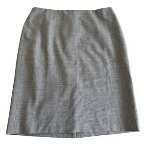 Talbots Women's Women's 12 Gray Pencil Skirt